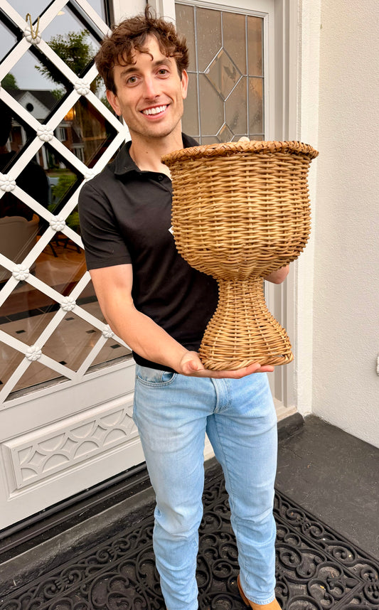Woven Wall Basket 14.75"