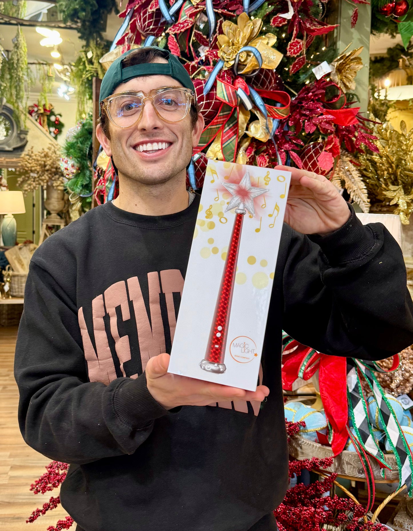 RED magic wand tree // light controller