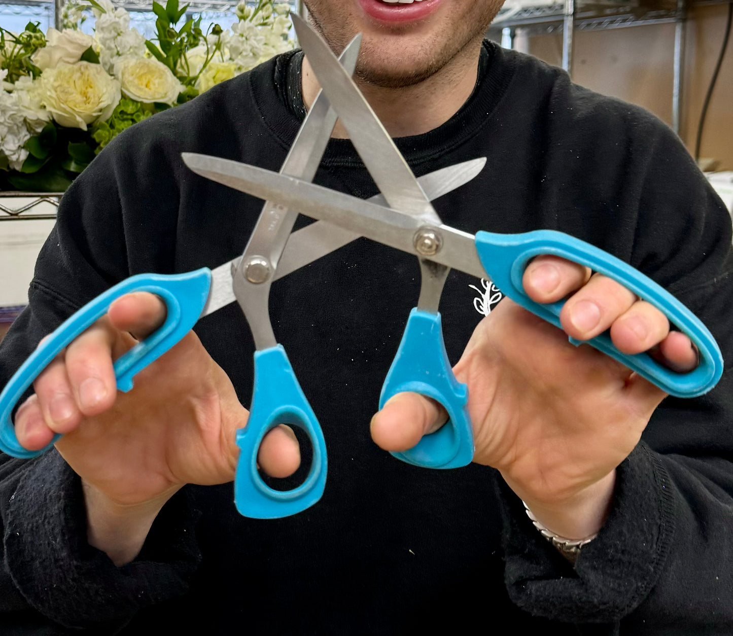 The best ribbon cutting scissors!