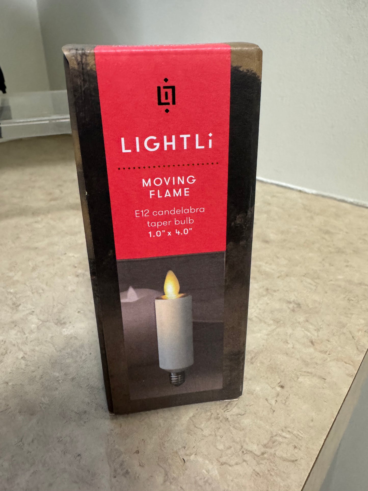 Moving Flame E12 Candelabra Taper Bulb