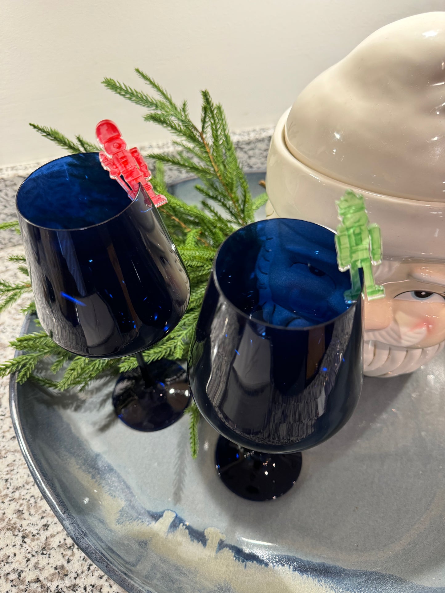 Colorful Nutcracker, Drink Markers, Set of 6