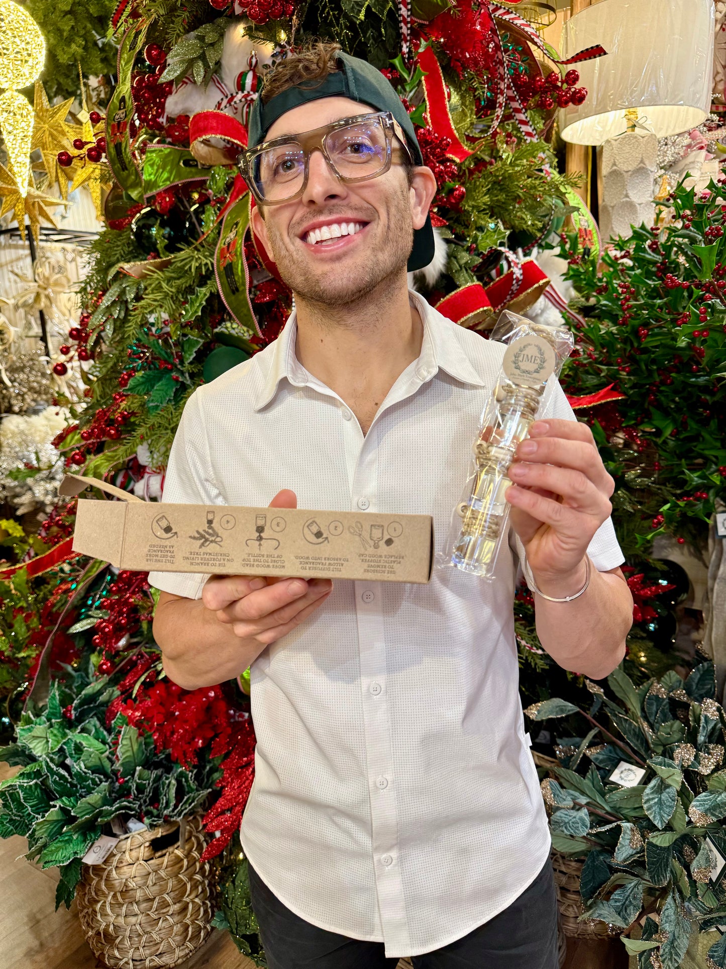 JME Set of 4 Christmas Diffuser