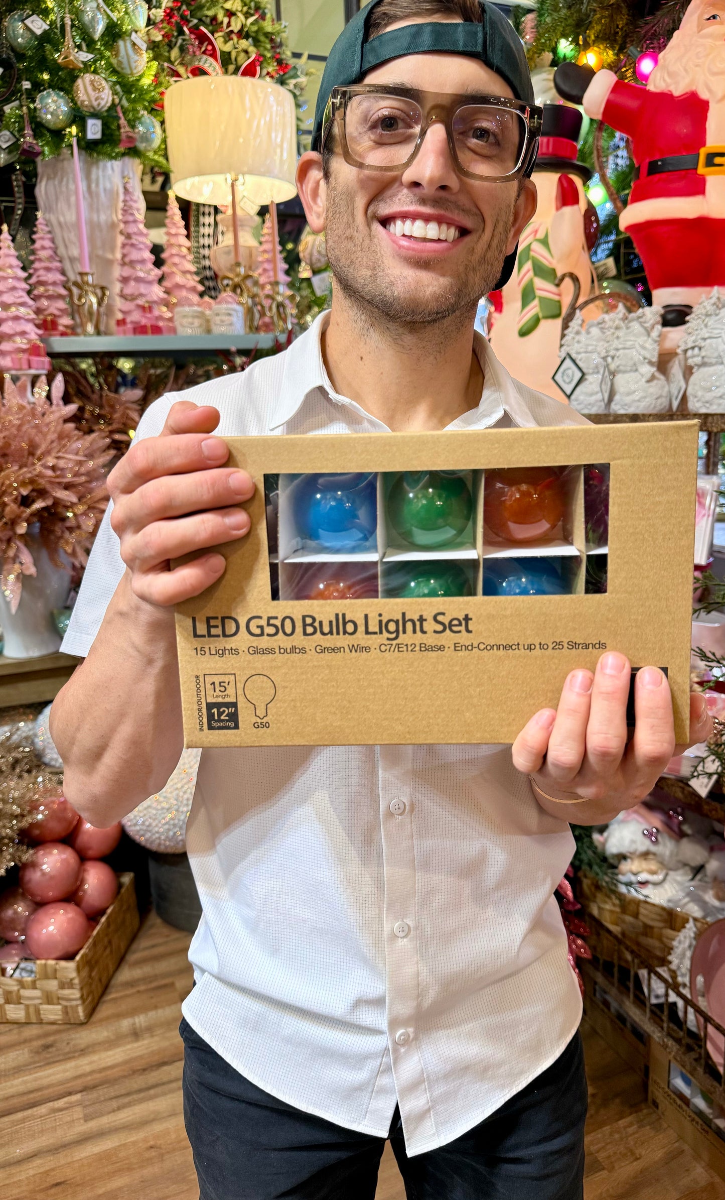 Vintage LED Christmas Lights