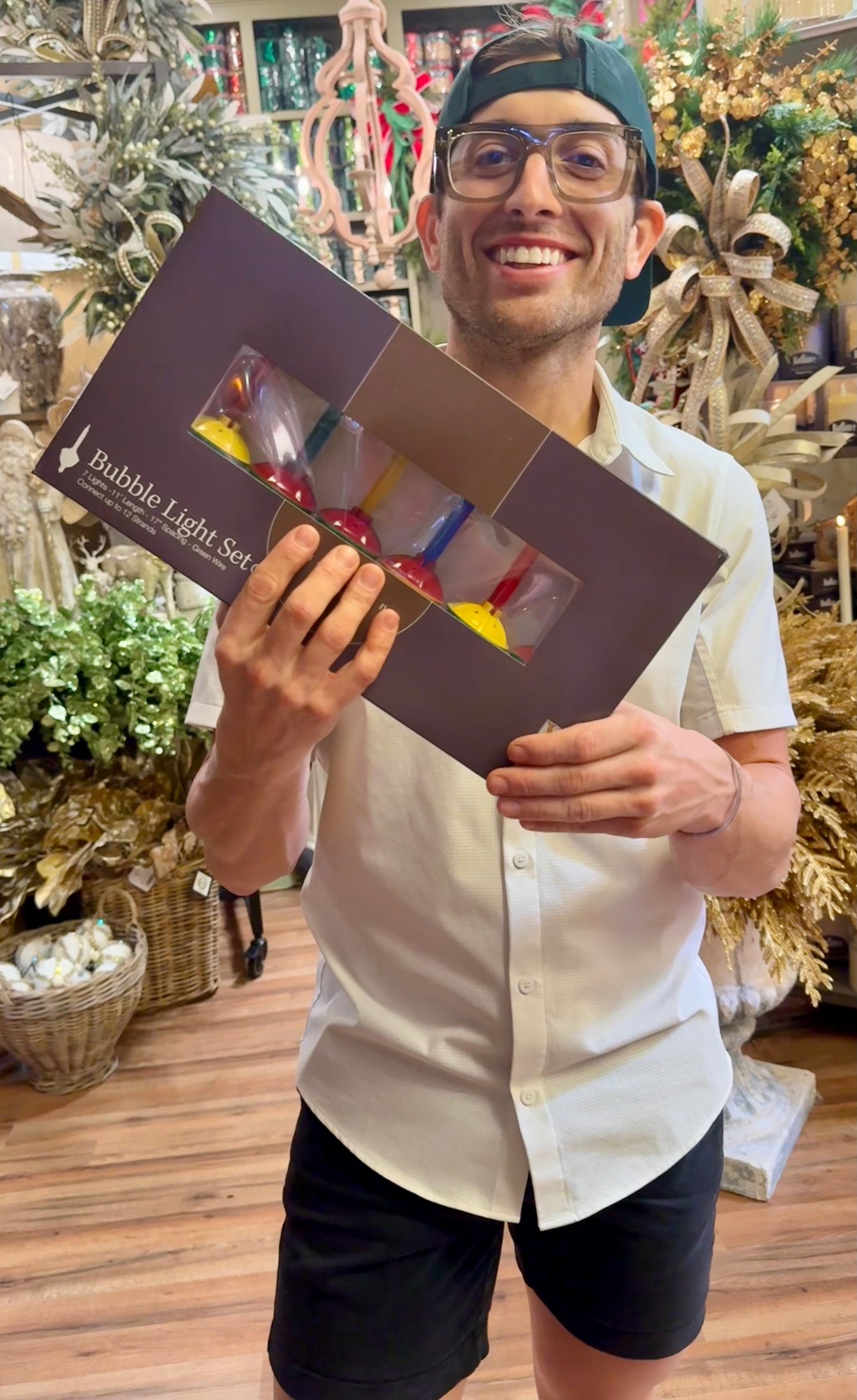 Vintage Bubble Light Set