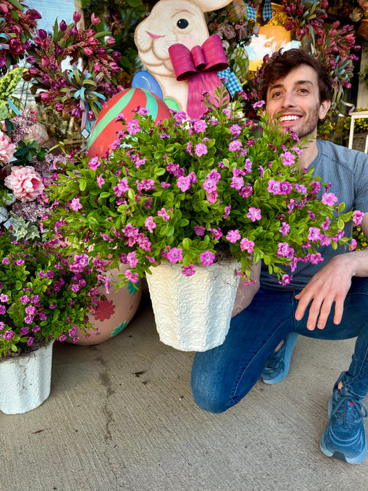 PURPLE Pot Filler. MADE WITH THE FLOWERS. Once you received them, some fluffing may be required after shipping.