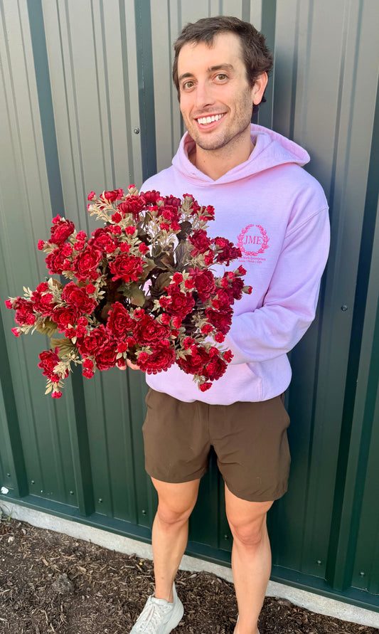 16" Mum Spray x 33, Burgundy