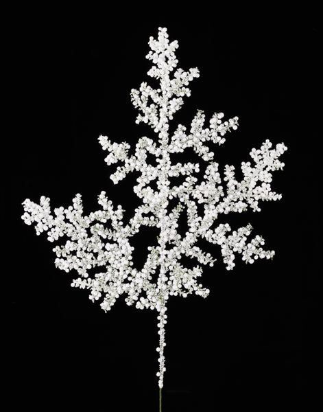 24"L Frosted Mini Berry Twig Spray