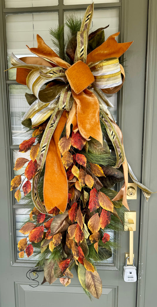 Fall Door Swag by JME