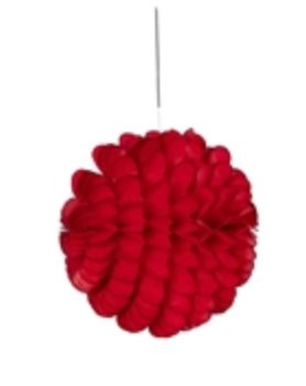 Patriotic Ruffled Balls set of 3