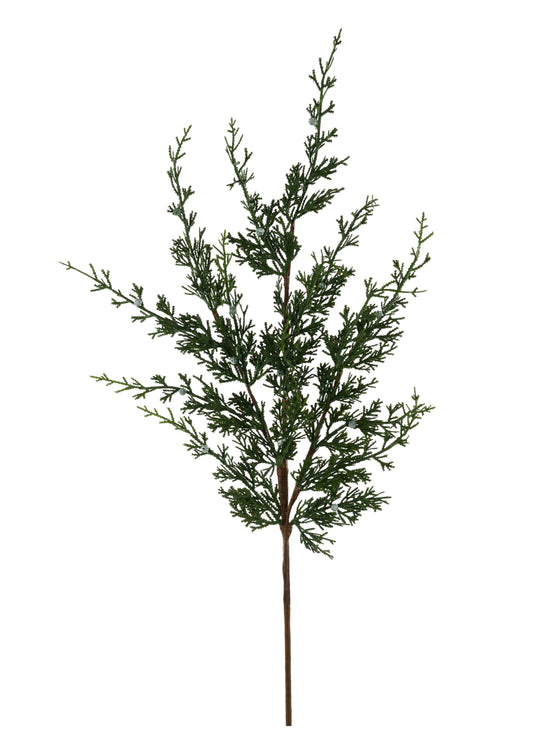 32"L Juniper w/Berry Spray